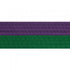 BOLD LOOK HALF ORANGE WITH HALF COLOR BELTS-PURPLE/GREEN-1